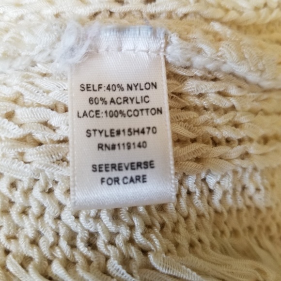 Altar'd State Crochet Vest Kimono - Picture 7 of 7